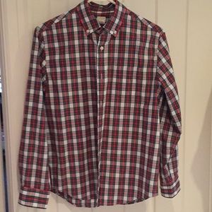 Crewcuts (jcrew) boys size 14 plaid button down